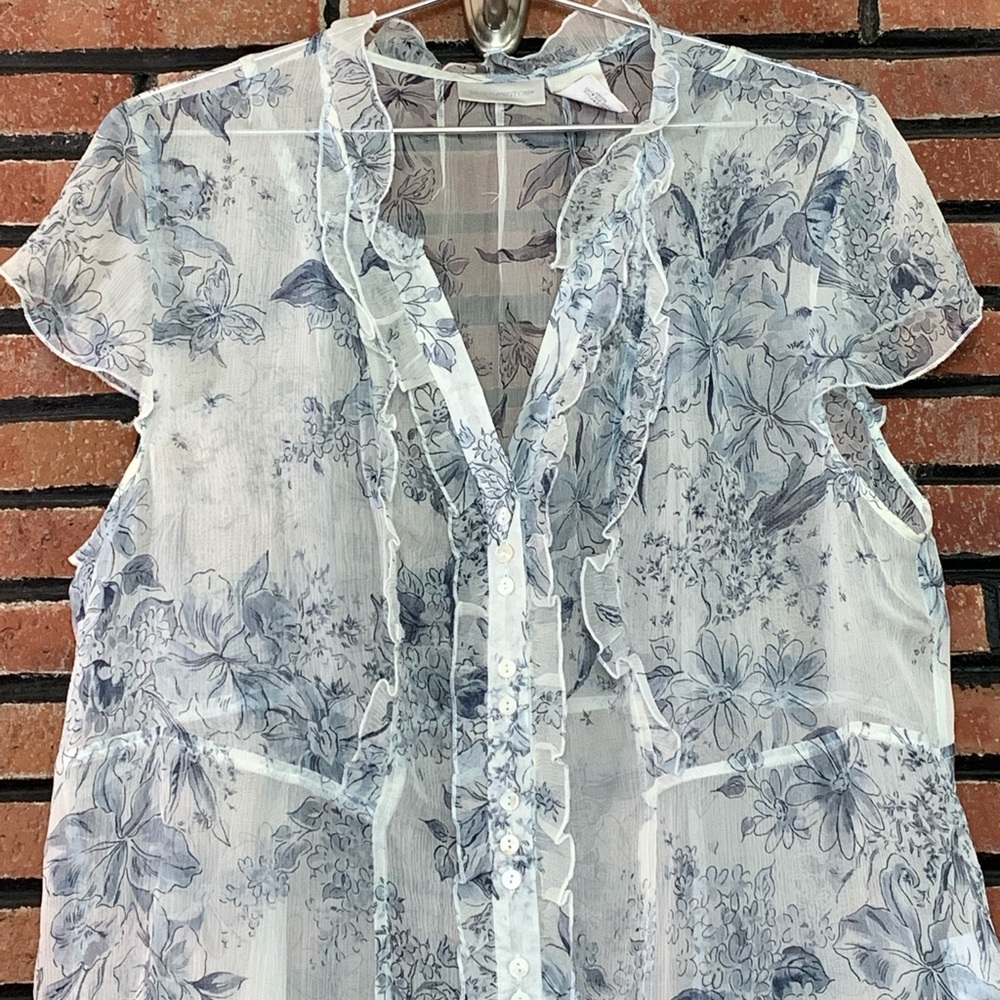Worthington Sheer Blouse SZ - 18 W